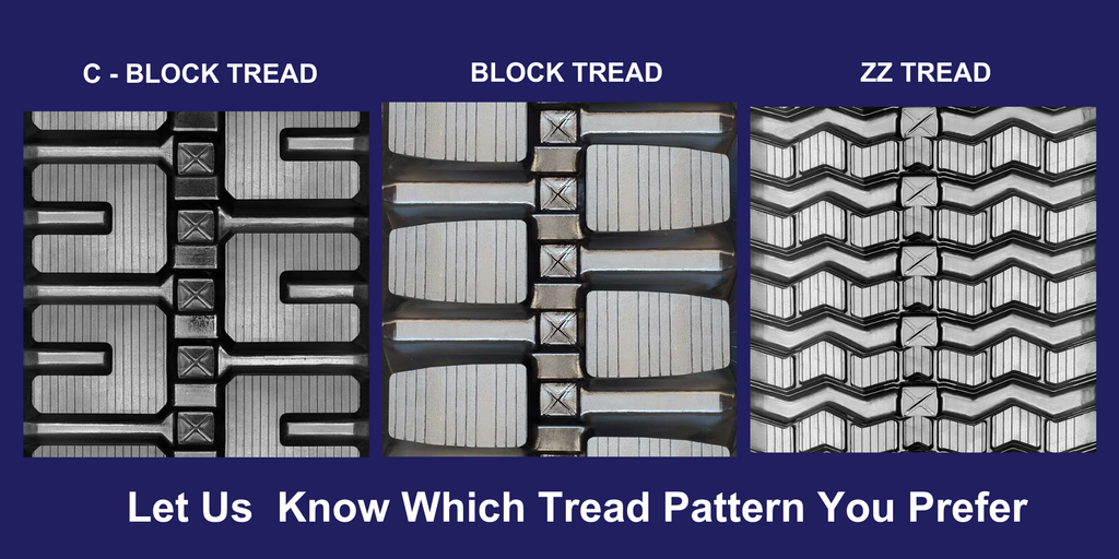 230x96x36 RUBBER TRACK